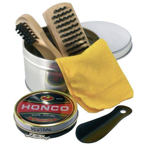 Shoe Polish Kits in Silver