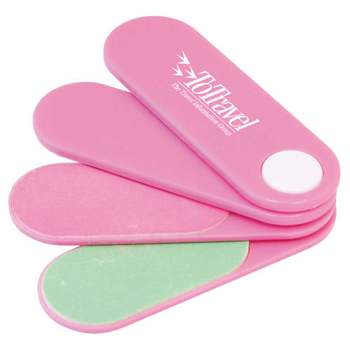 Promotional Tuplet Nail File Set for Campaign Giveaways