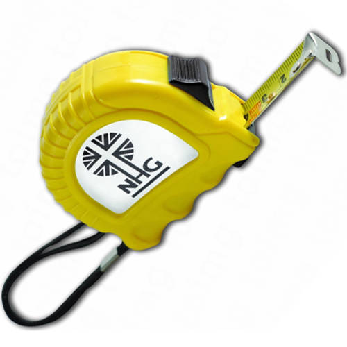 Promotional Deluxe Label 5m Tape Measures for Marketing Campaigns