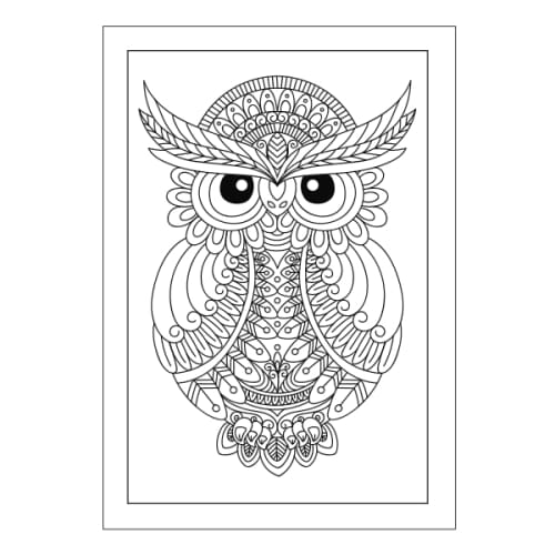 A5 Stress Relief Colouring Books