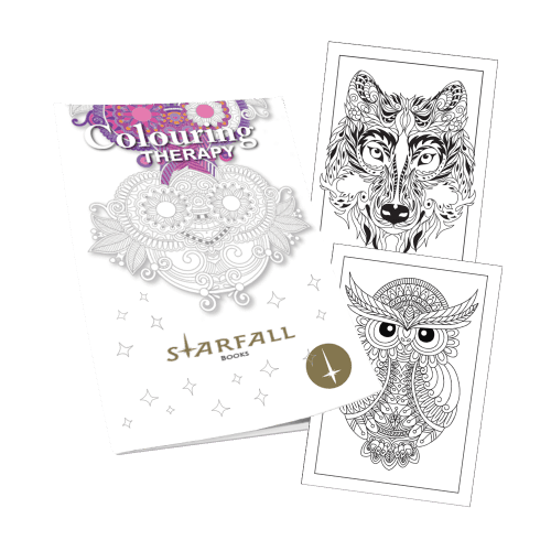 A5 Stress Relief Colouring Books