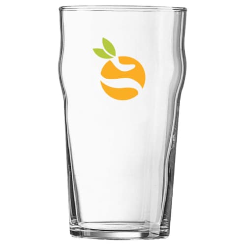 Branded Nonic Pint Glasses for Bar Merchandise