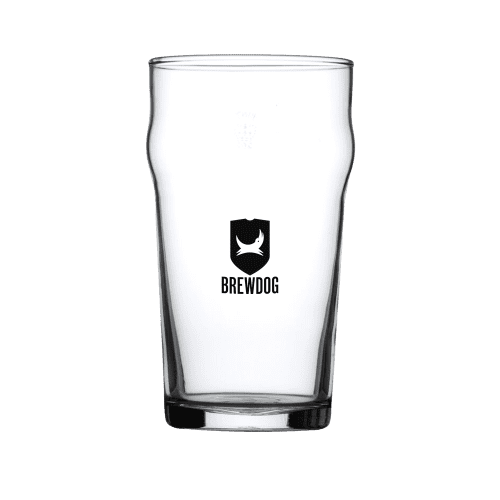 Custom branded Nonic Nucleated Pint Glasses for Bars from Total Merchandise