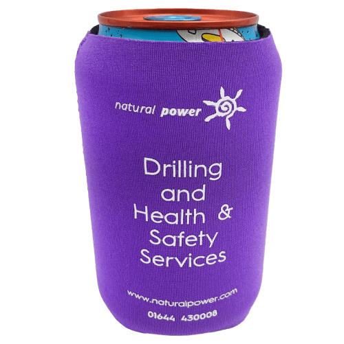 Neoprene Can Coolers in Purple 2077