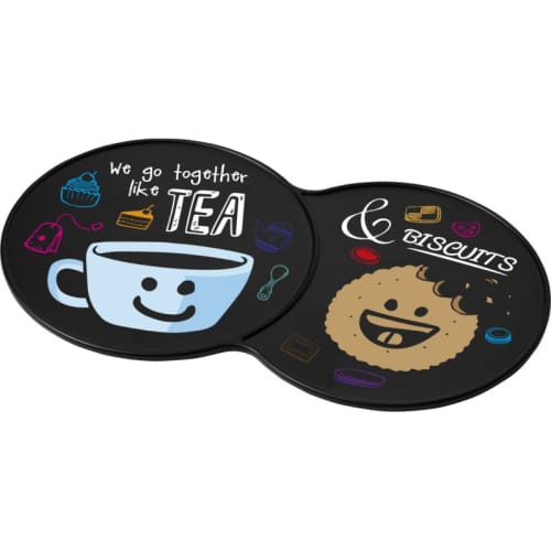 Black Corporate Branded Coasters at Great Low Prices