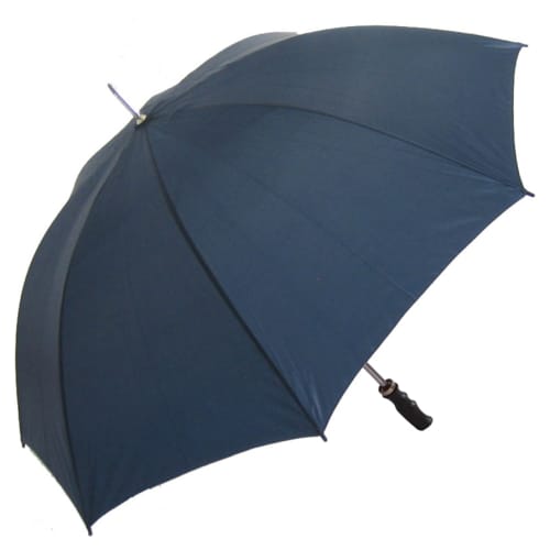 UK Express Printed Budget Golf Umbrellas in Navy from Total Merchandise