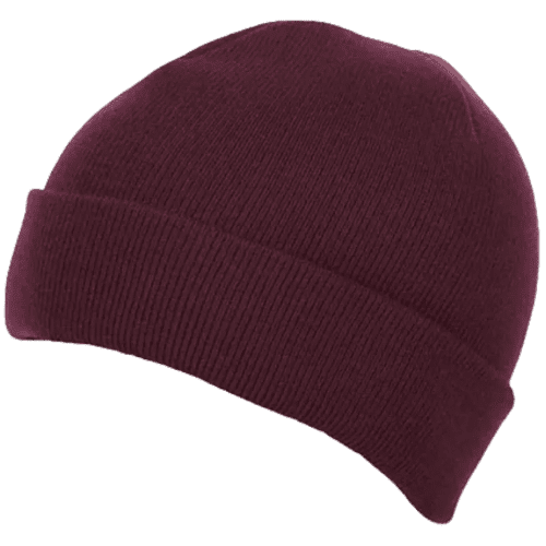 Premium Knit Beanies in Maroon