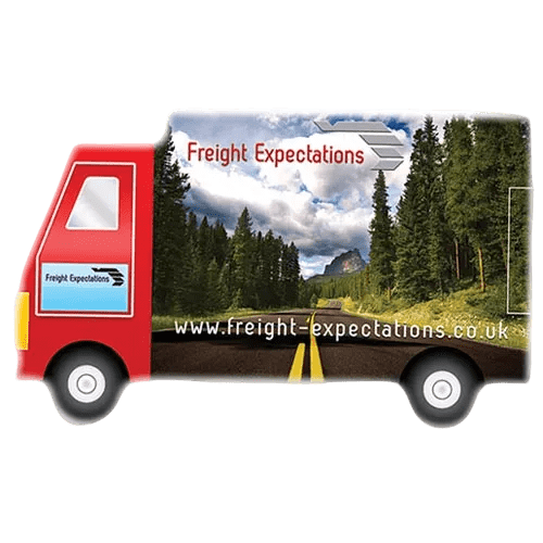 Lorry Shaped Mint Cards