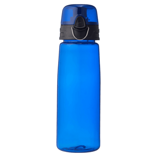 700ml Capri Sports Bottles in Transparent Blue