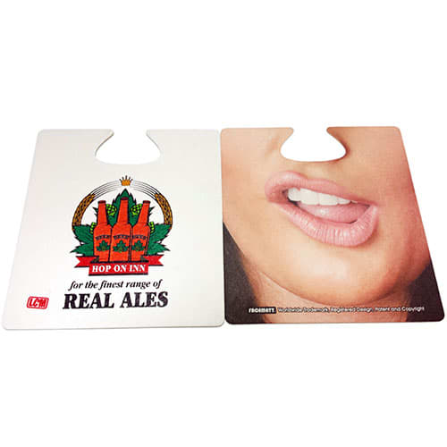 Facematt Beer Mats in White