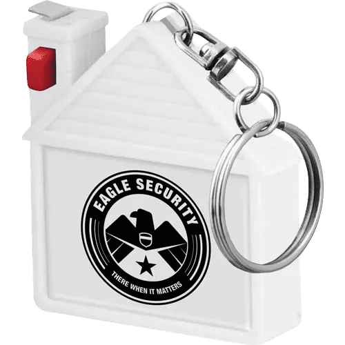 House Shaped Tape Measure Keyrings