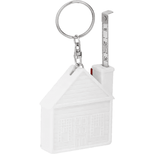 House Shaped Tape Measure Keyrings
