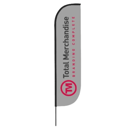 These printed Crest Banner Flags are ideal for generating awareness for your business.