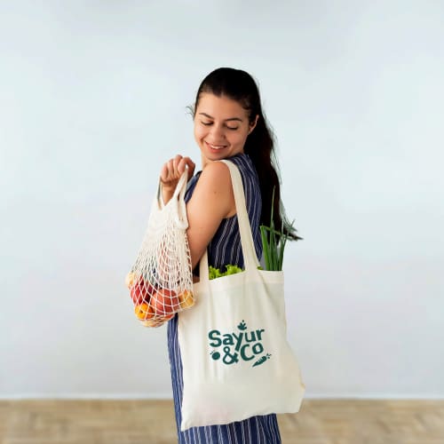 Full Colour Printed Kingsbridge Cotton Tote Bags