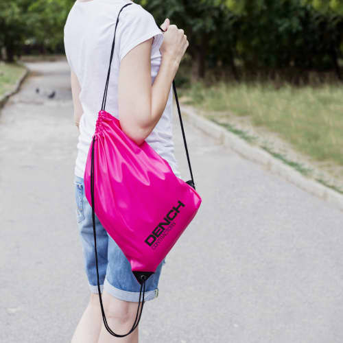 Full Colour Printed Drawstring Bags