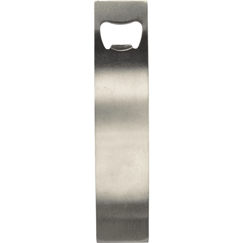 Custom branded Arch Bottle Openers made from metal available at Total Merchandise