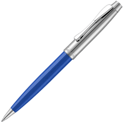 Personalised Pierre Cardin Clermont Ballpens in Blue from Total Merchandise
