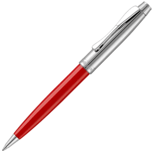 Custom Engraved Pierre Cardin Clermont Ballpens in Red from Total Merchandise