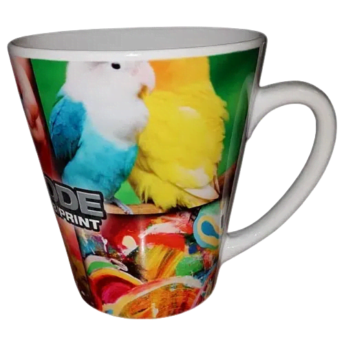 Kolkata Latte Photo Mugs in White