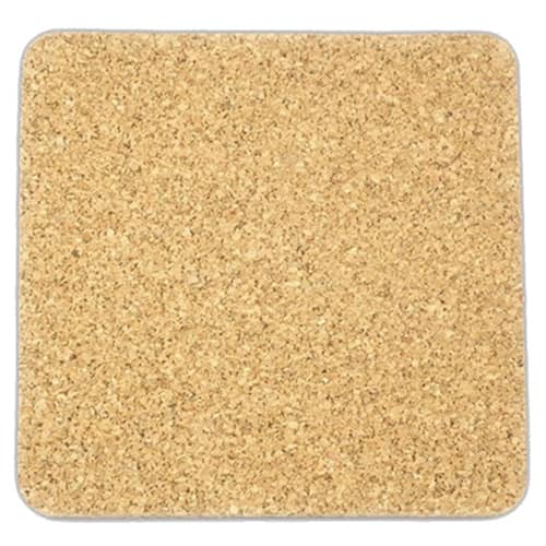 Bonded Leather Cork Coasters