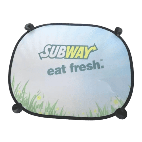 Car Window Shades in White