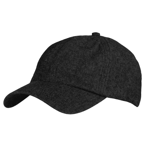 Denim Caps in Black
