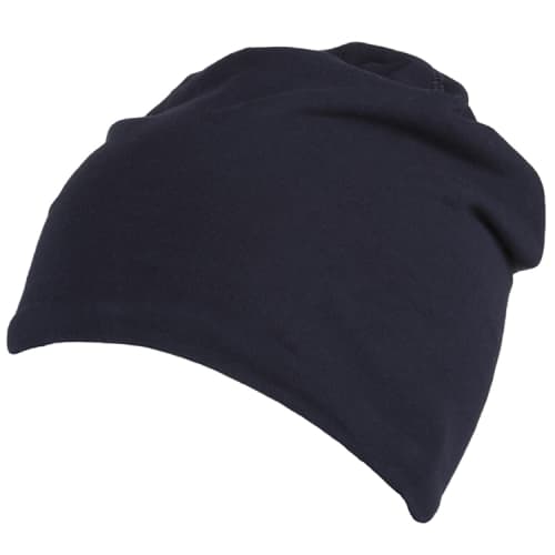 Cotton Beanies in Navy