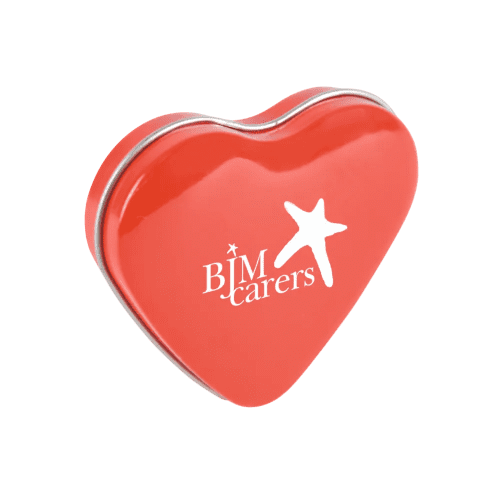 Promotional Heart Shaped Mint Tins for Company Handouts