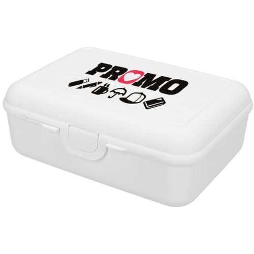 Polypropylene Lunch Boxes in White