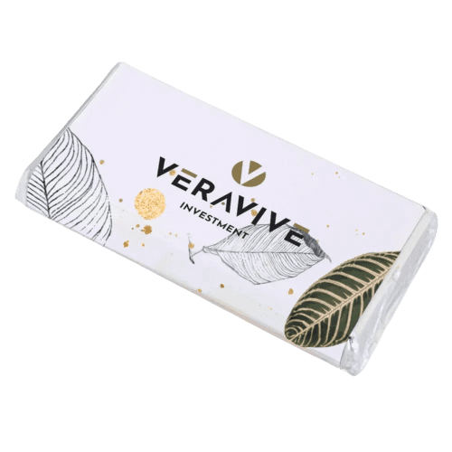 Promotional Mini Chocolate Bars 25g with Branded Wrappers from Total Merchandise