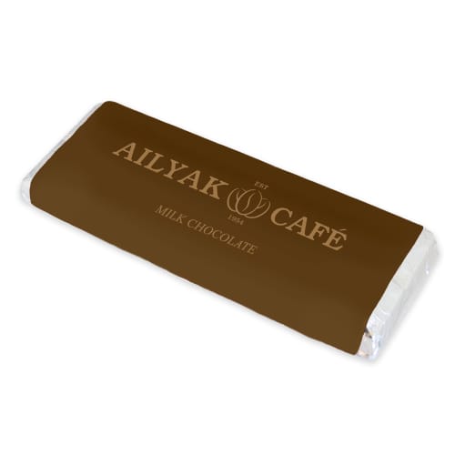 Custom Printed Midi Chocolate Bars 50g with Branded Wrappers from Total Merchandise