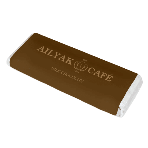 Custom Printed Midi Chocolate Bars 50g with Branded Wrappers from Total Merchandise