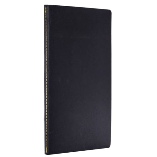 Yellow Stitched Ruled Medium Card Cover Notebooks from Total Merchandise