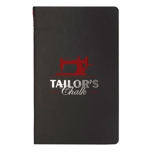 Embossed Stitched Ruled Medium Card Cover Notebooks