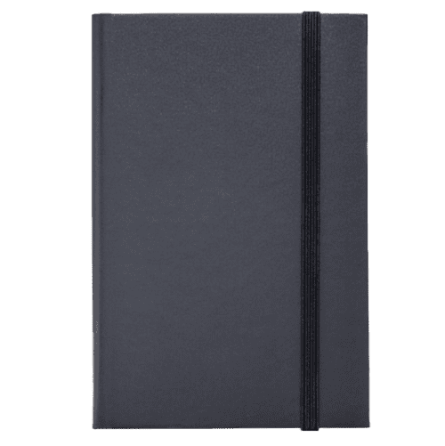 Promotional Matra Classic Pocket Ruled Notebooks in Black from Total Merchandise