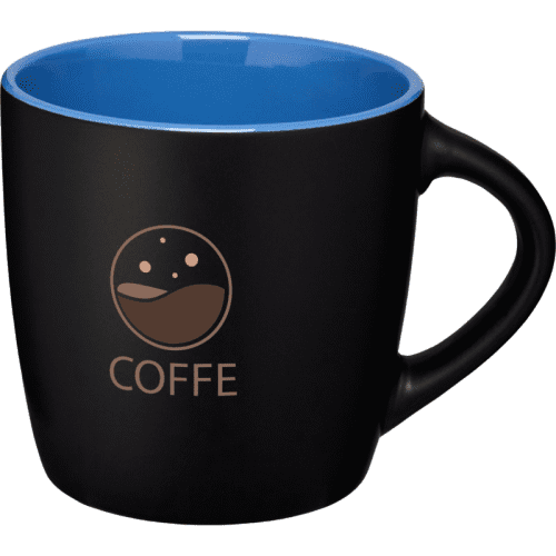 Two Tone Rivera Mugs in Black/Blue