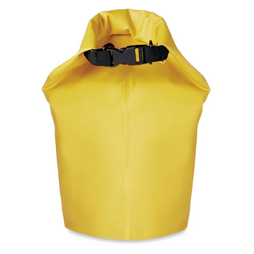 Waterproof Bags in yellow available custom printed from Total Merchandise