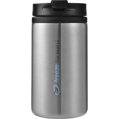 Insulated Thermal Mugs in Silver