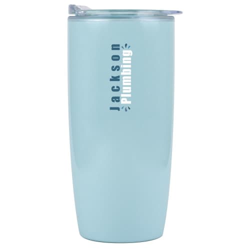 Promotional Ivan Cold Drinks Tumbler in Mint Blue from Total Merchandise