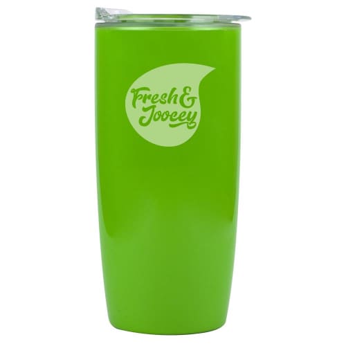 Corporate Branded Ivan Cold Drinks Tumblers in Green by Total Merchandise