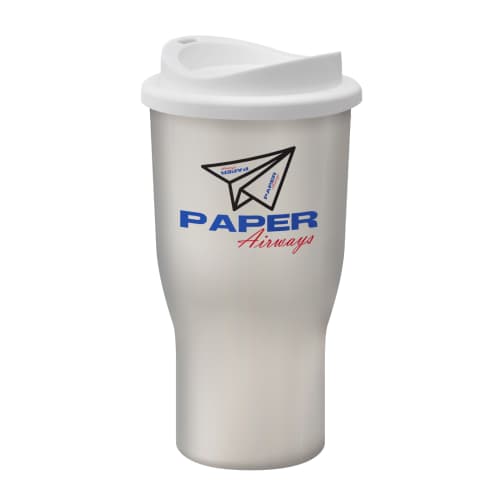 Challenger Take Out Cups in White
