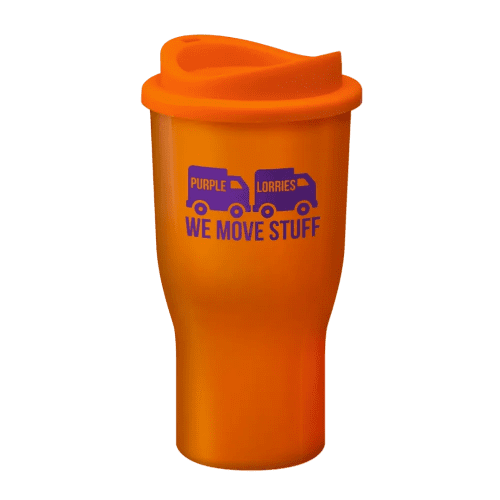Challenger Take Out Cups in Orange