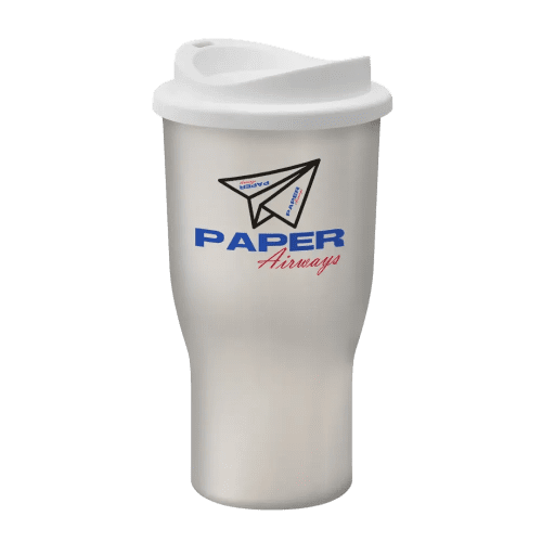 Challenger Take Out Cups in White