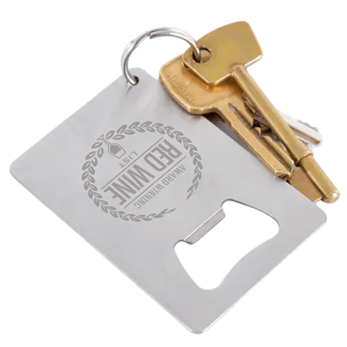 Custom Branded Metal Card Bottle Opener for Freshers Handouts