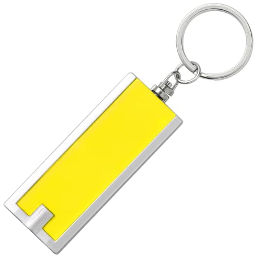 LED Keyring Torch in yellow from Total Merchandise