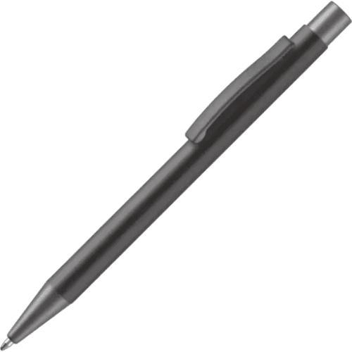 Promotional Ergo Aluminium Ballpens in Gunmetal from Total Merchandise
