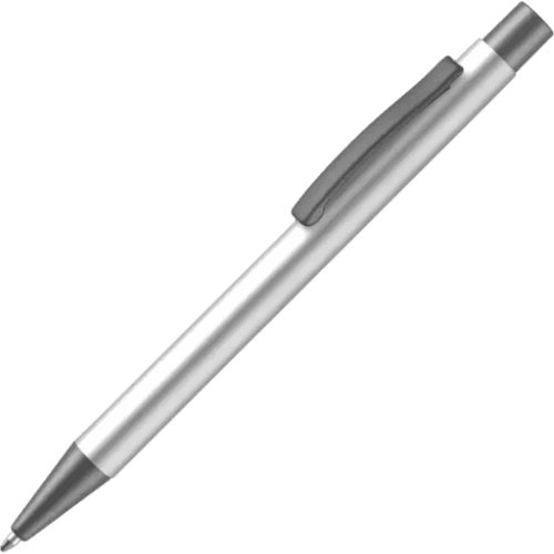 Custom Engraved Ergo Aluminium Ballpens in Silver from Total Merchandise