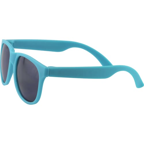 Printed Fiesta Sunglasses in Light Blue