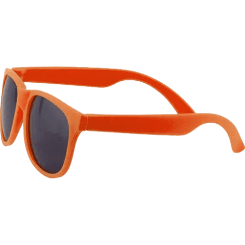 Printed Fiesta Sunglasses in Orange