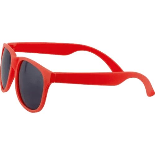 Printed Fiesta Sunglasses in Red